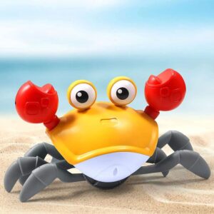 Dancing Crawling Crab Musical Kids Toy with LED Lights & Rechargeable Battery